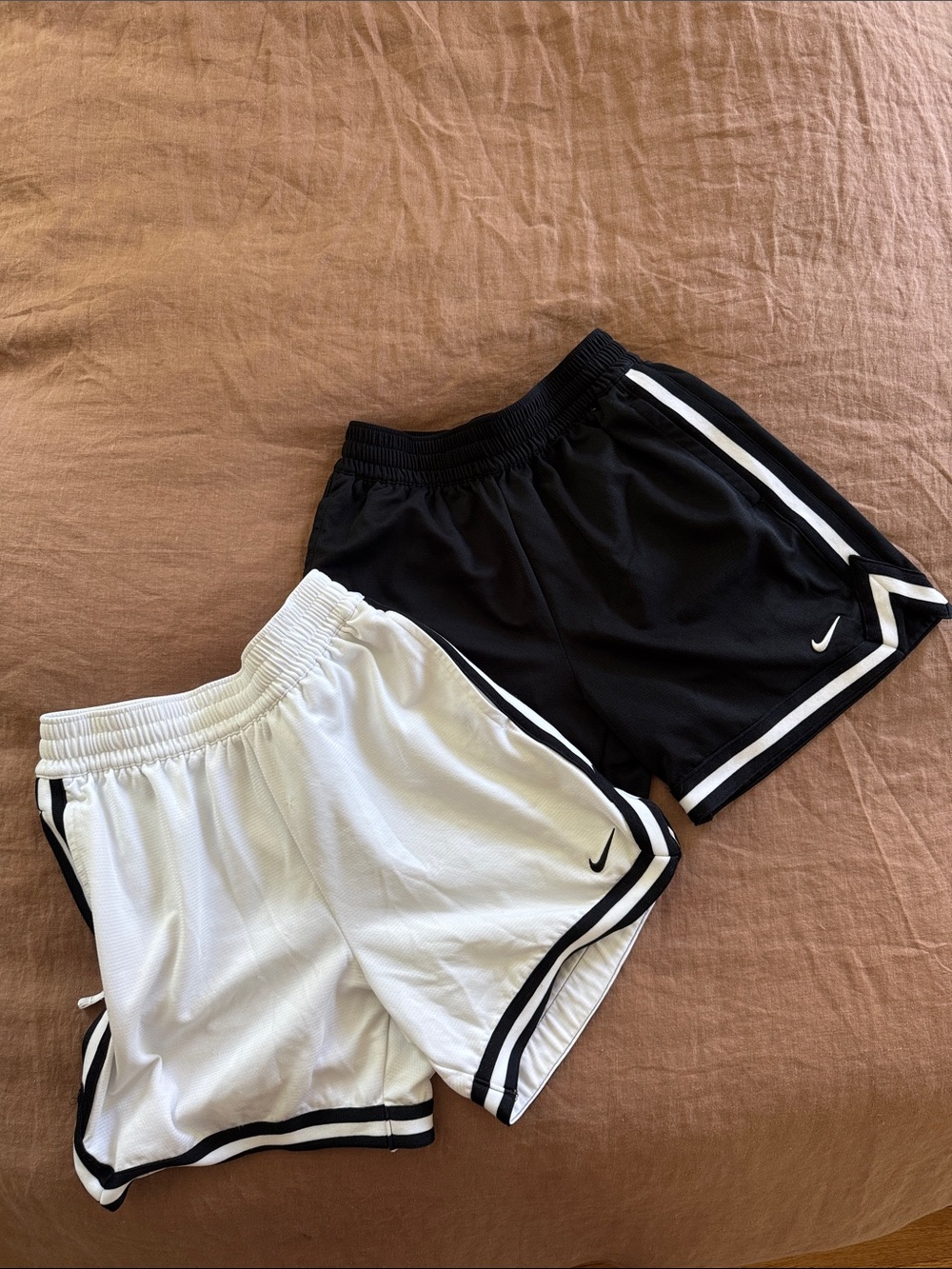 Nike Boys Athletic Shorts Duo — Black & White